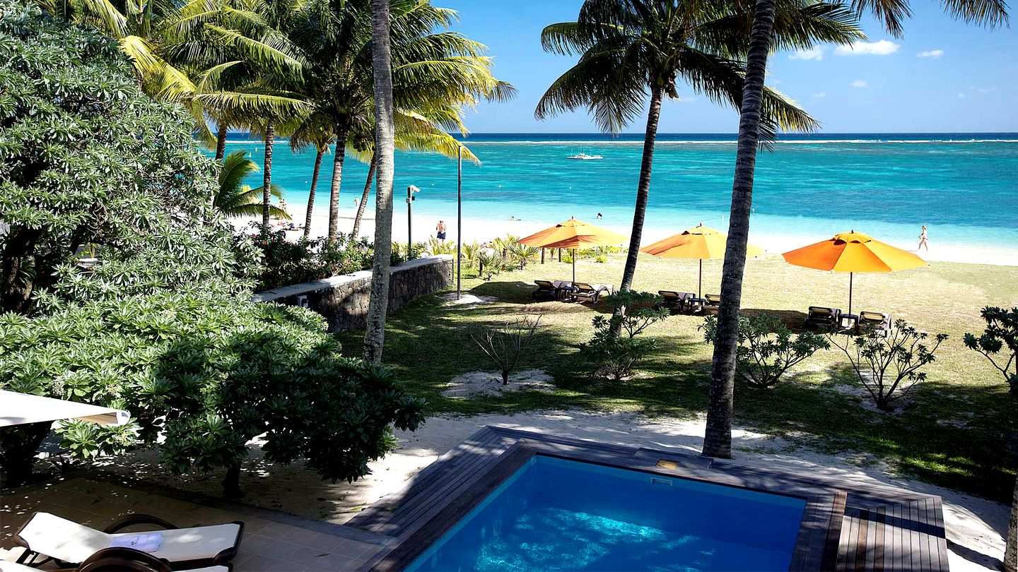 Beachfront Villa with Stunning Views and Private Pool in Belle Mare, Mauritius