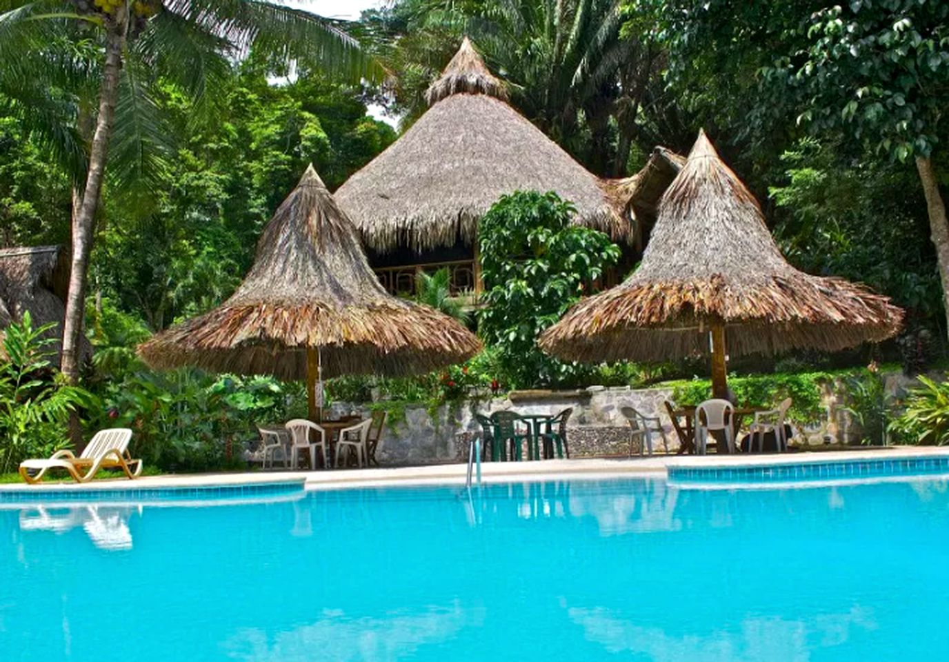 Rainforest Villa Rental with a Shared Swimming Pool in La Ceiba, Honduras