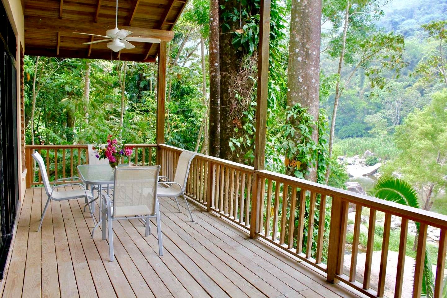 Riverfront Villa Rental at a Jungle Retreat on the Cangrejal River, Honduras