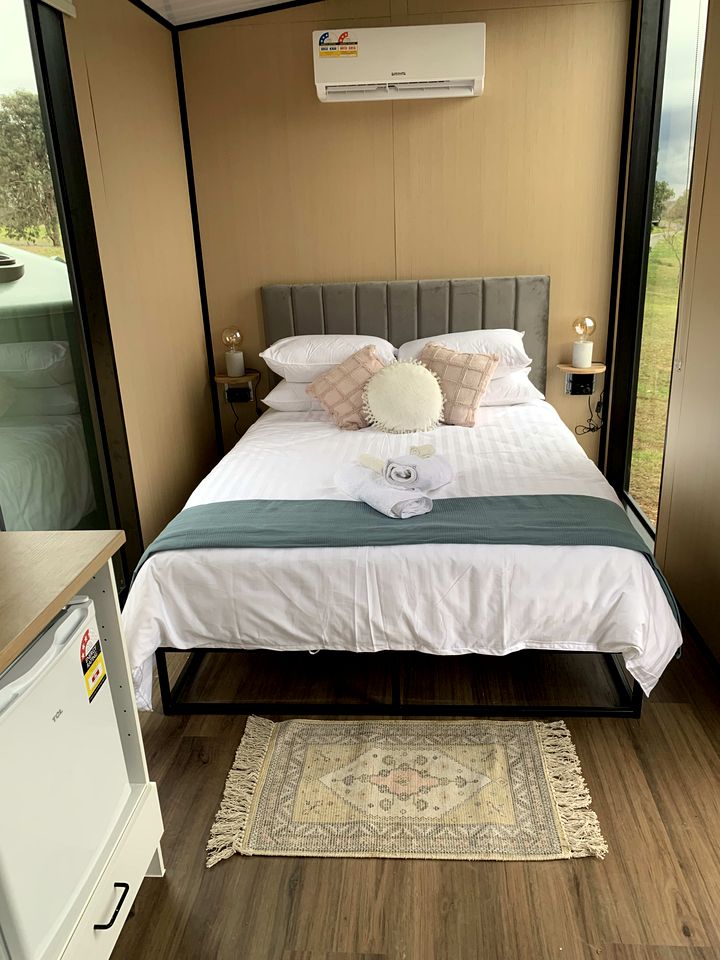 Hunter Region Tiny House for Glamping on a Vineyard