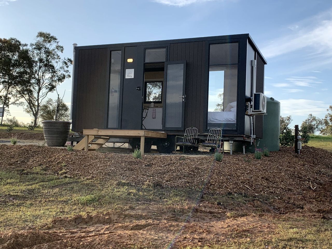 Hunter Region Tiny House for Glamping on a Vineyard