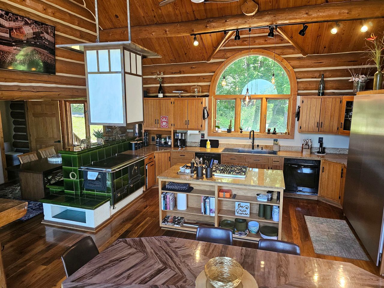 Luxury Montana-Style Log Estate with Private Vineyard & Spa Near Purcellville, VA