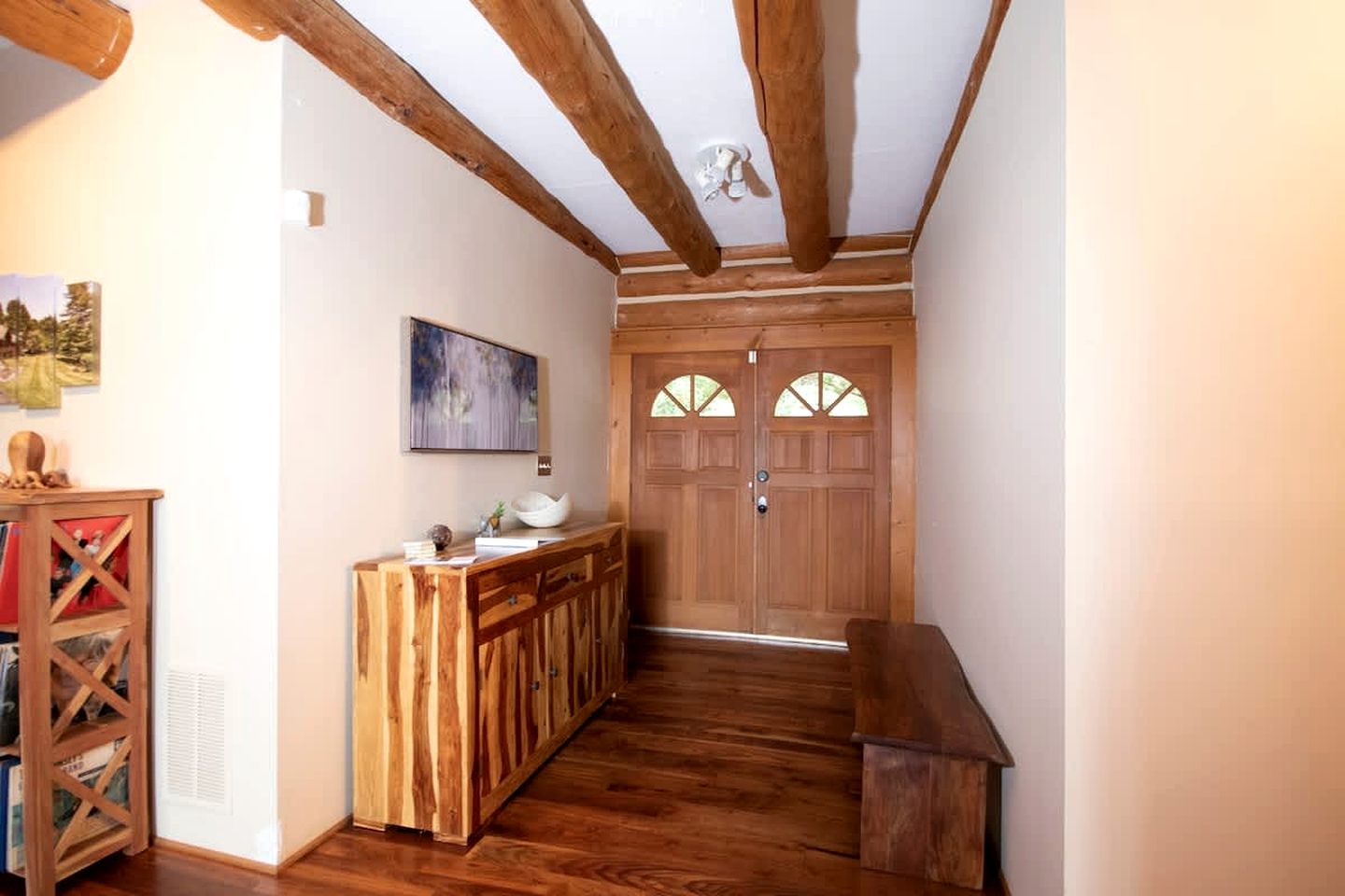 Luxury Montana-Style Log Estate with Private Vineyard & Spa Near Purcellville, VA