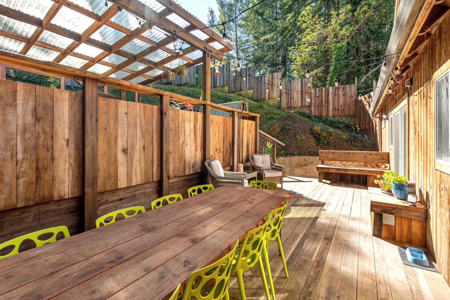 Rustic Modern Cabin with Charmingly Updated Interior in Guerneville, California