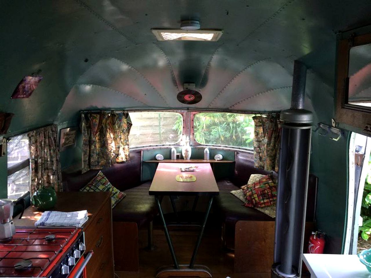 Vintage Airstream Trailer Rental near the Pyrenees in France