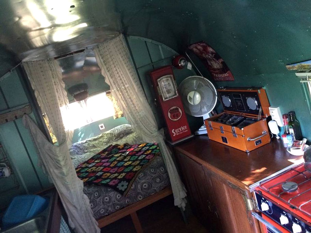 Vintage Airstream Trailer Rental near the Pyrenees in France