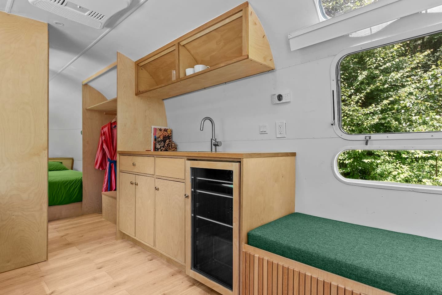 Vintage Airstream Retreat with Private Deck & Outdoor Shower in Delancey, New York