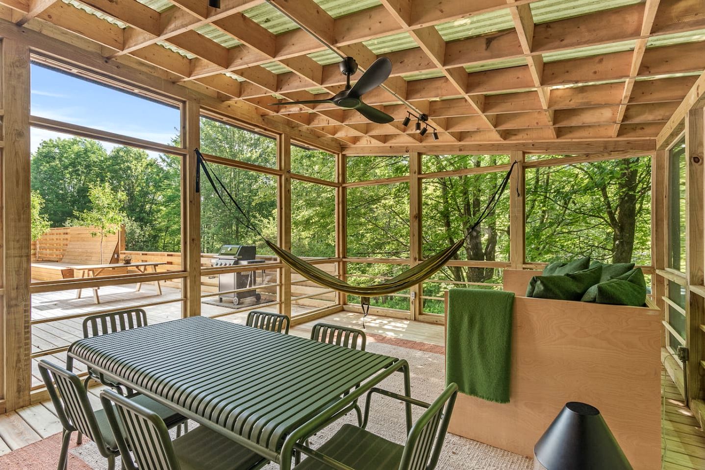 Vintage Airstream Retreat with Private Deck & Outdoor Shower in Delancey, New York