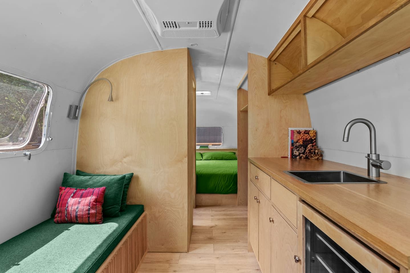 Vintage Airstream Retreat with Private Deck & Outdoor Shower in Delancey, New York