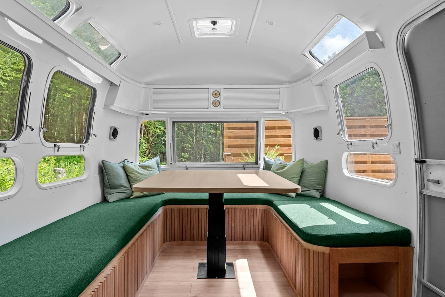 Vintage Airstream Retreat with Private Deck & Outdoor Shower in Delancey, New York