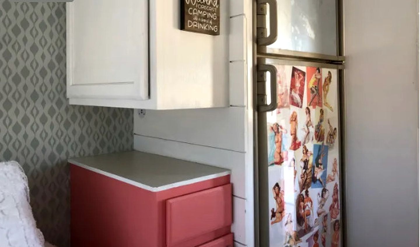 Vintage Desert Camper with Amazing Hiking Trails and Sunset Views in Arizona