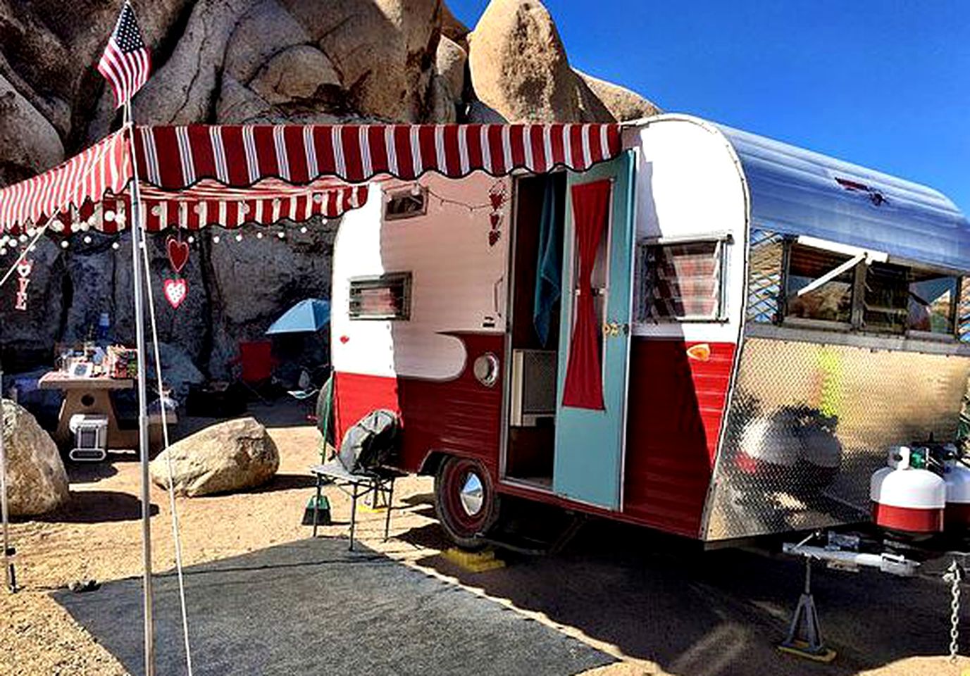 Retro Campervan Rental near the Beach in San Diego County, California