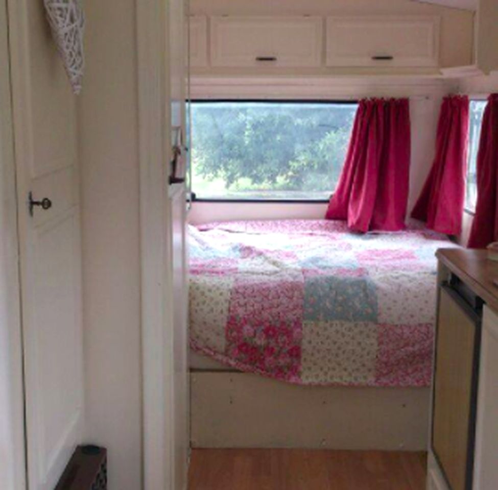 Vintage Carvans Situated on Private Farm in Cornwall, England