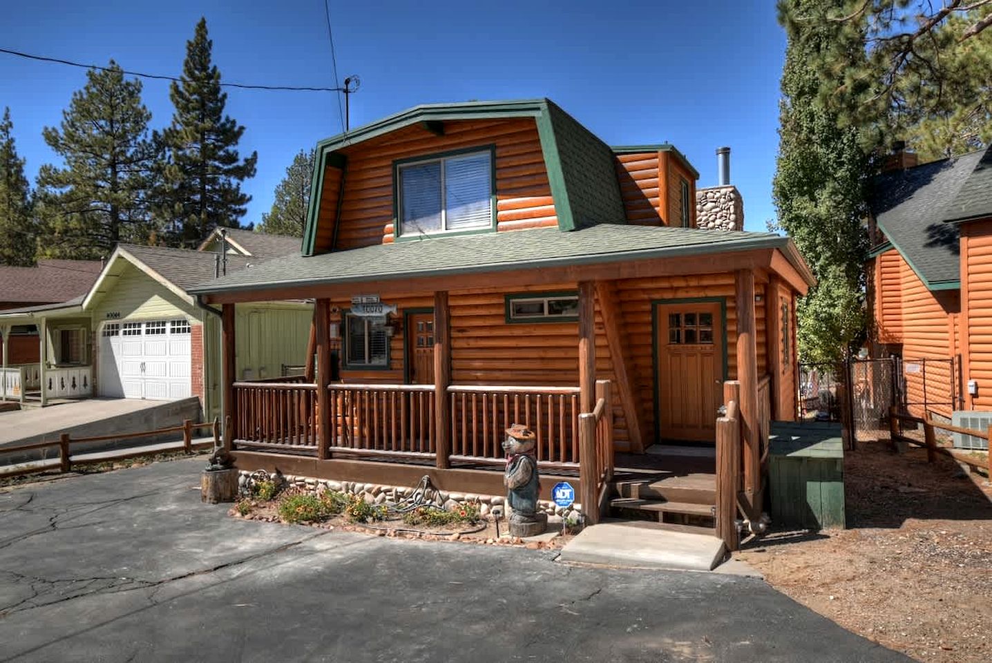 Cozy Lakefront Cabin with Firepit and Scenic Views near The Village in Big Bear, California