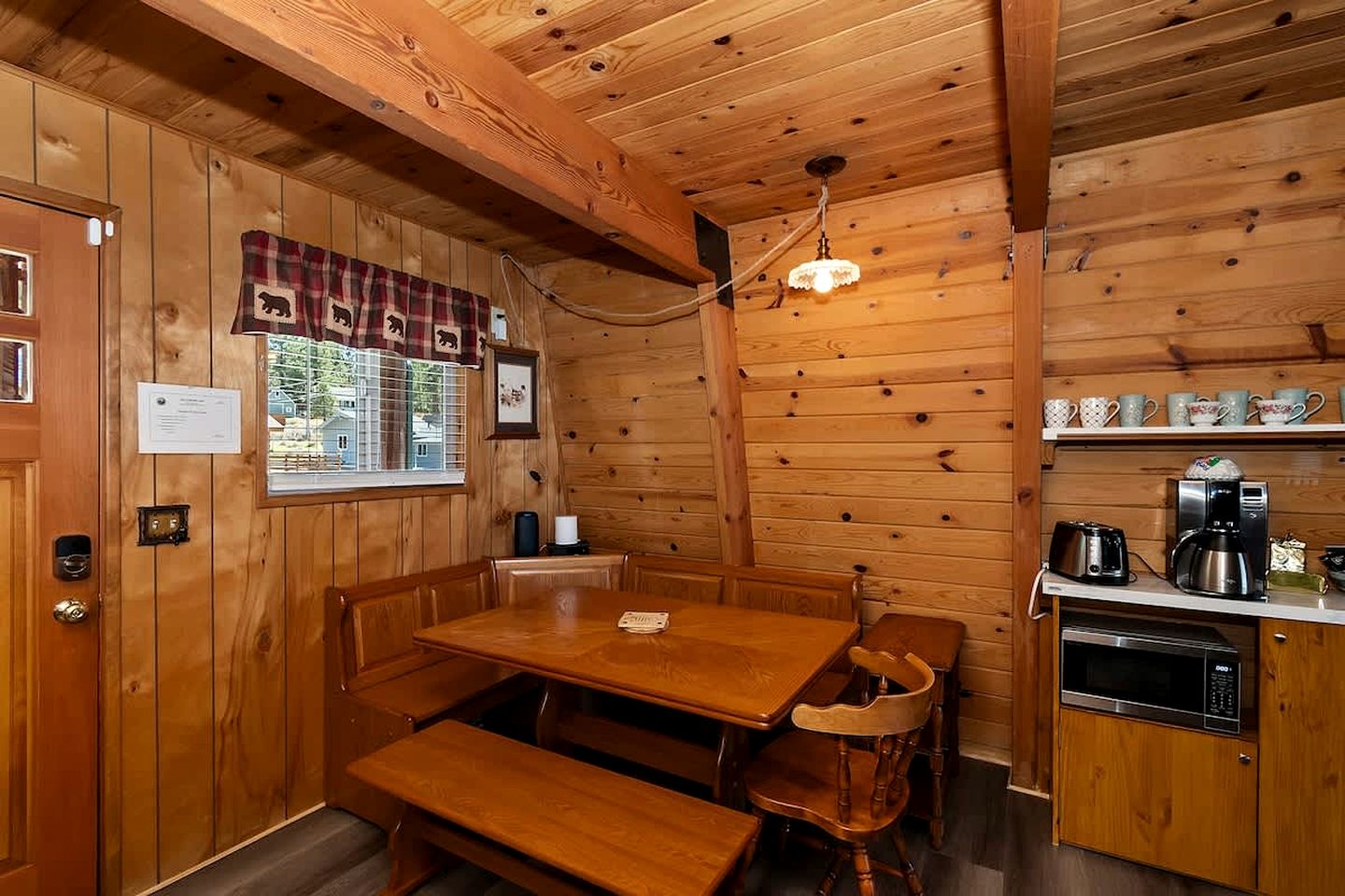 Cozy Lakefront Cabin with Firepit and Scenic Views near The Village in Big Bear, California