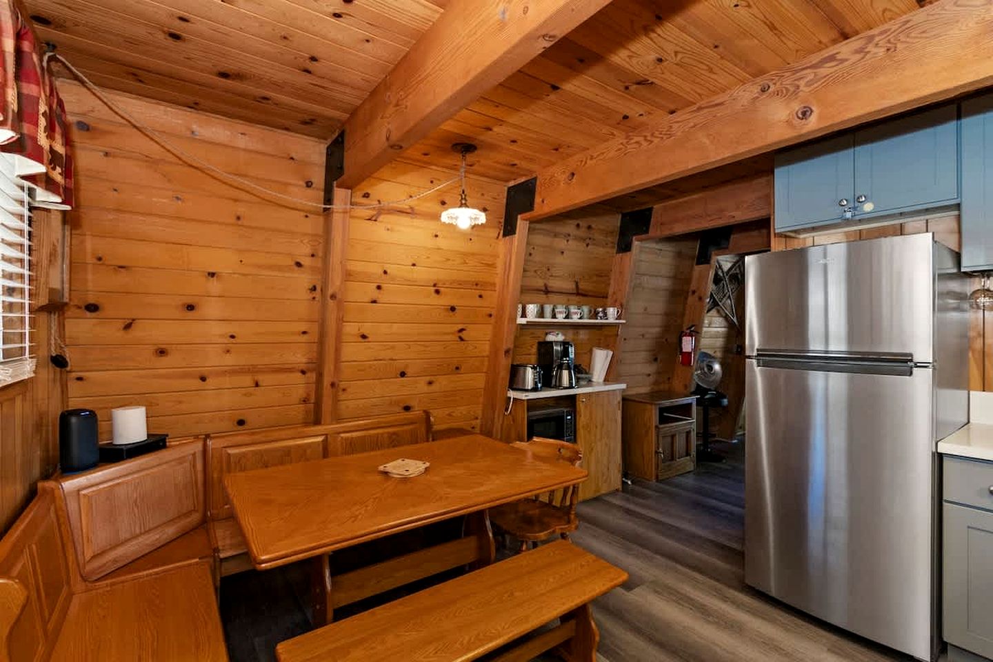 Cozy Lakefront Cabin with Firepit and Scenic Views near The Village in Big Bear, California