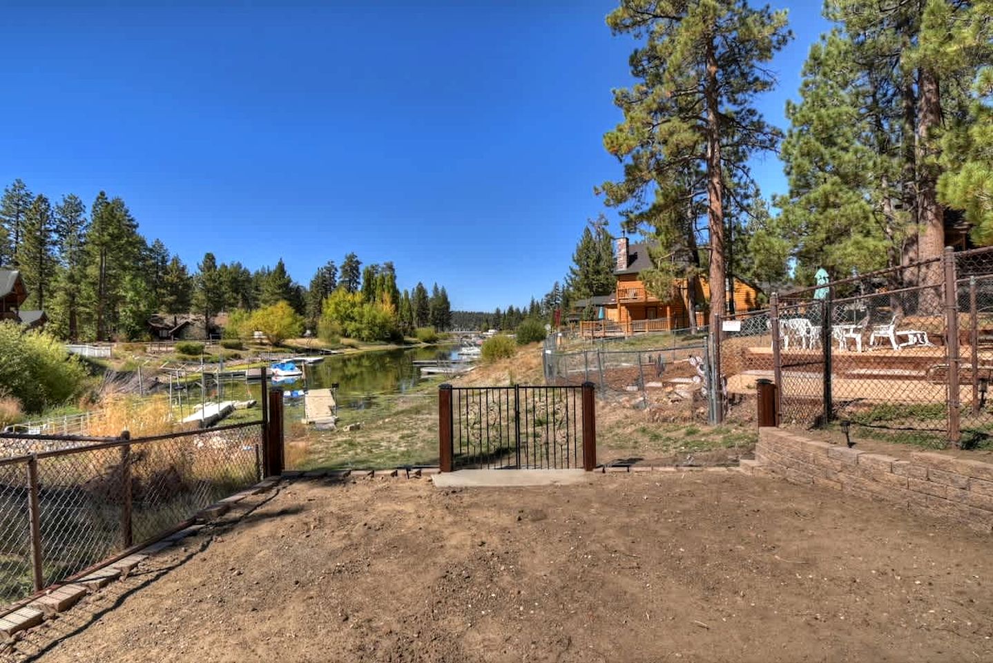 Cozy Lakefront Cabin with Firepit and Scenic Views near The Village in Big Bear, California