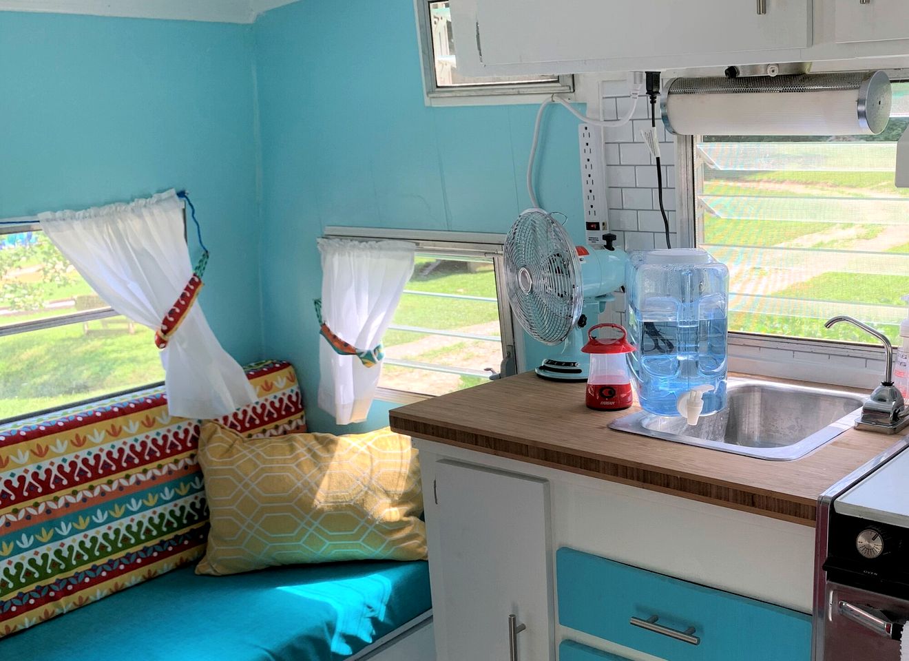 Cute Vintage Caravan on a Wonderful Glampground near Bryson City, North Carolina