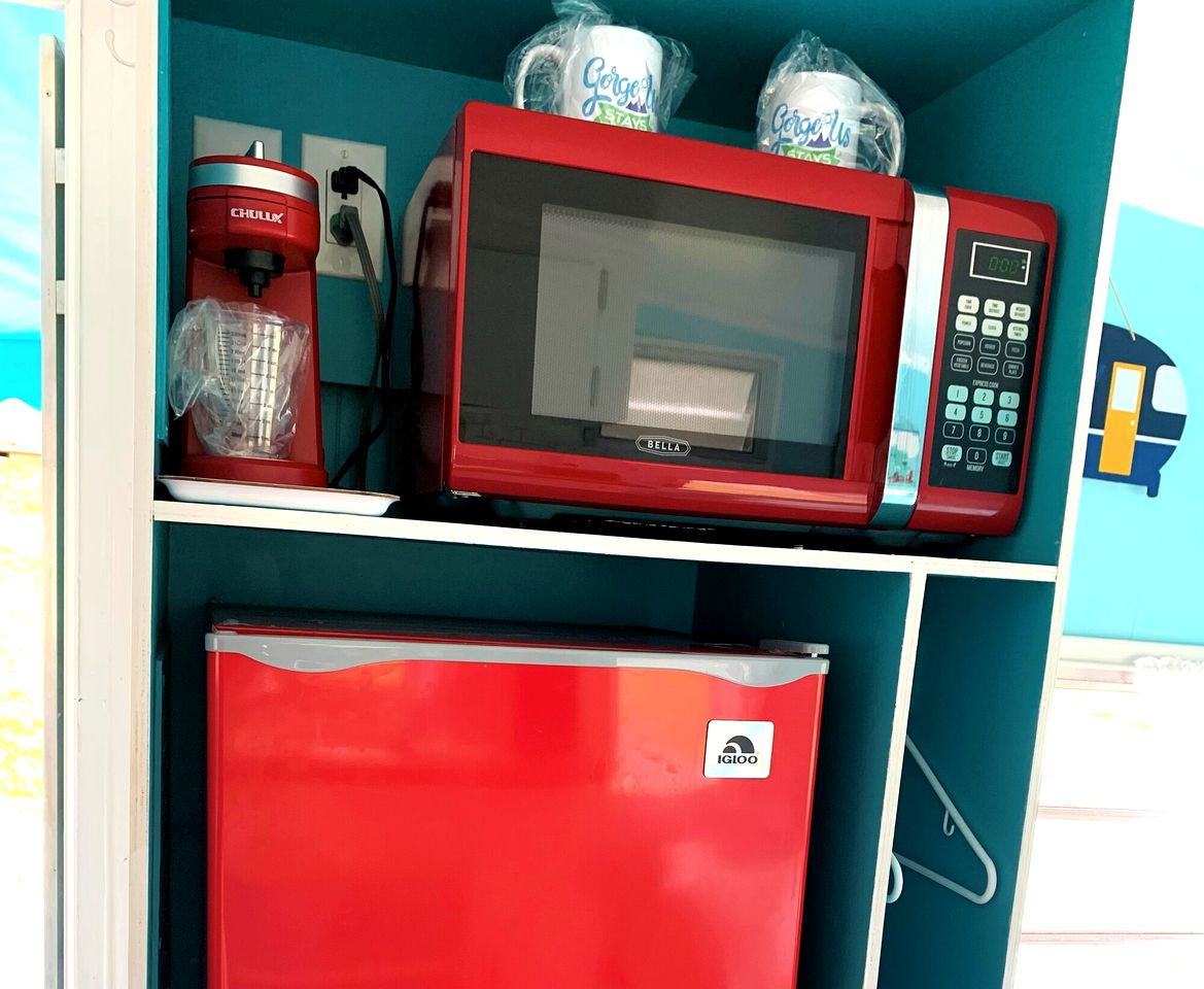 Cute Vintage Caravan on a Wonderful Glampground near Bryson City, North Carolina