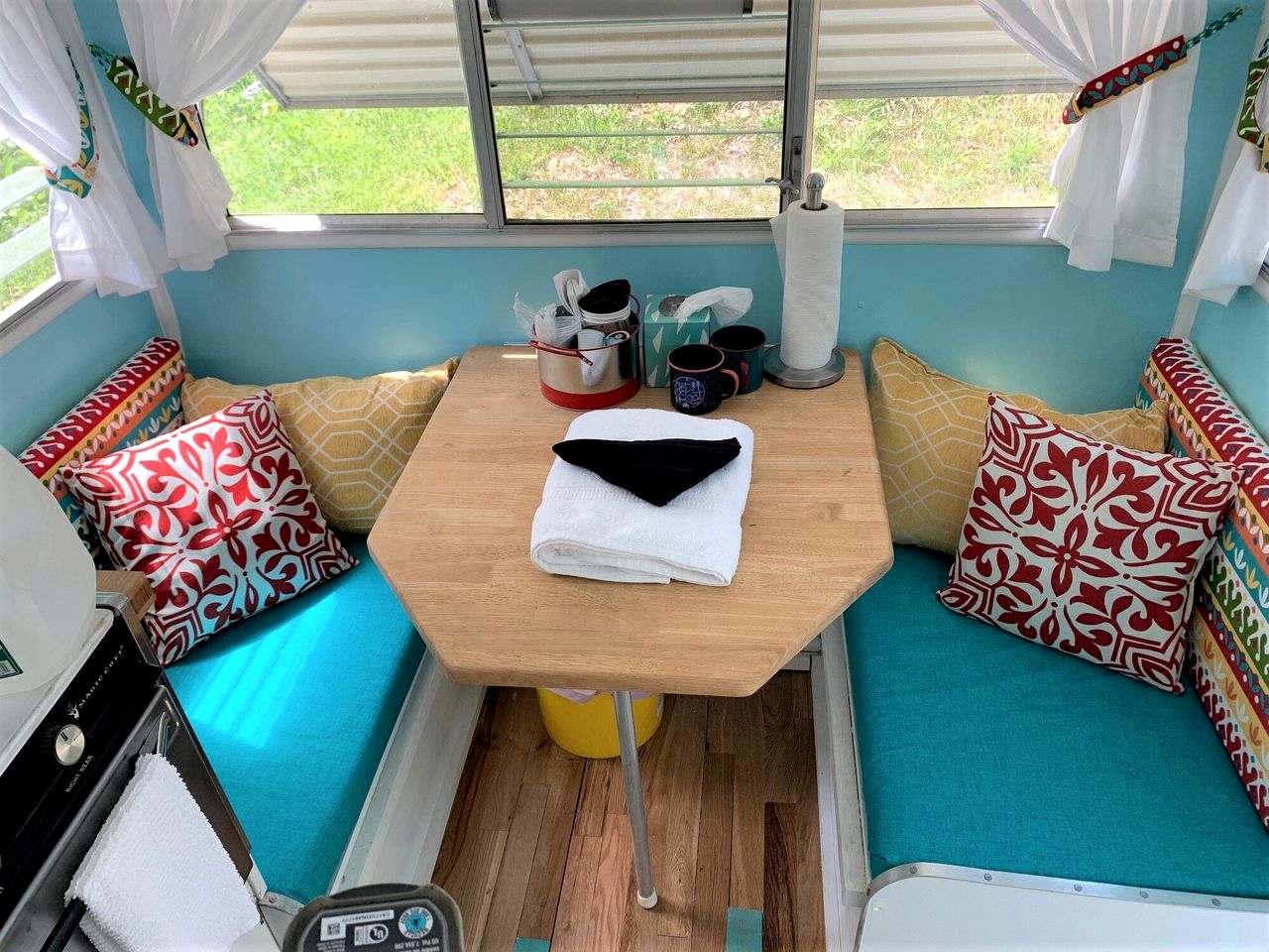 Cute Vintage Caravan on a Wonderful Glampground near Bryson City, North Carolina