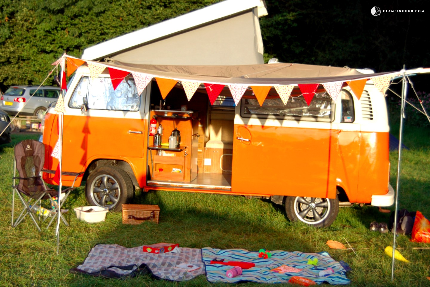 VW Campervan England Vintage Volkswagon Campers Surrey
