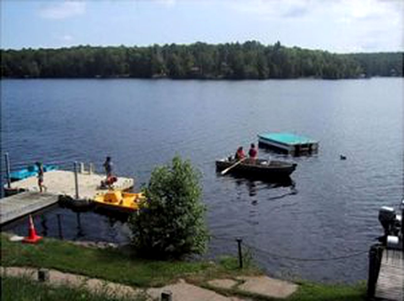 Simple Cabin Rental with Screened-In Porch on Moose Lake near Eau Claire