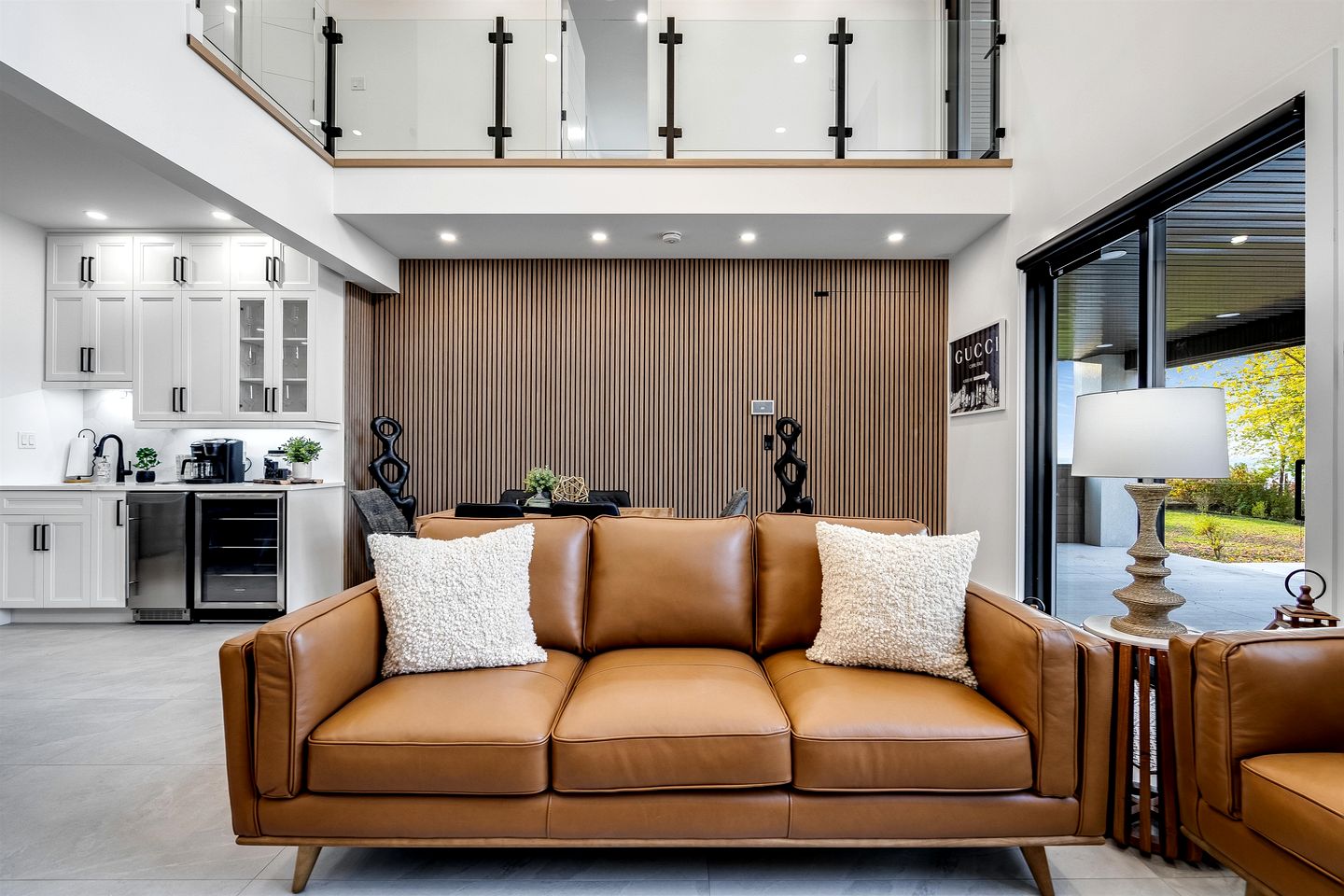 Sophisticated Shoreline Retreat with Sunset Patio & Poolside Lounging in Ontario, Canada