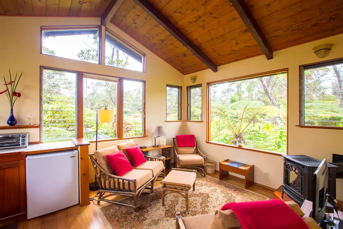 Intimate and Secluded Rainforest Retreat near Volcanoes National Park, Hawaii