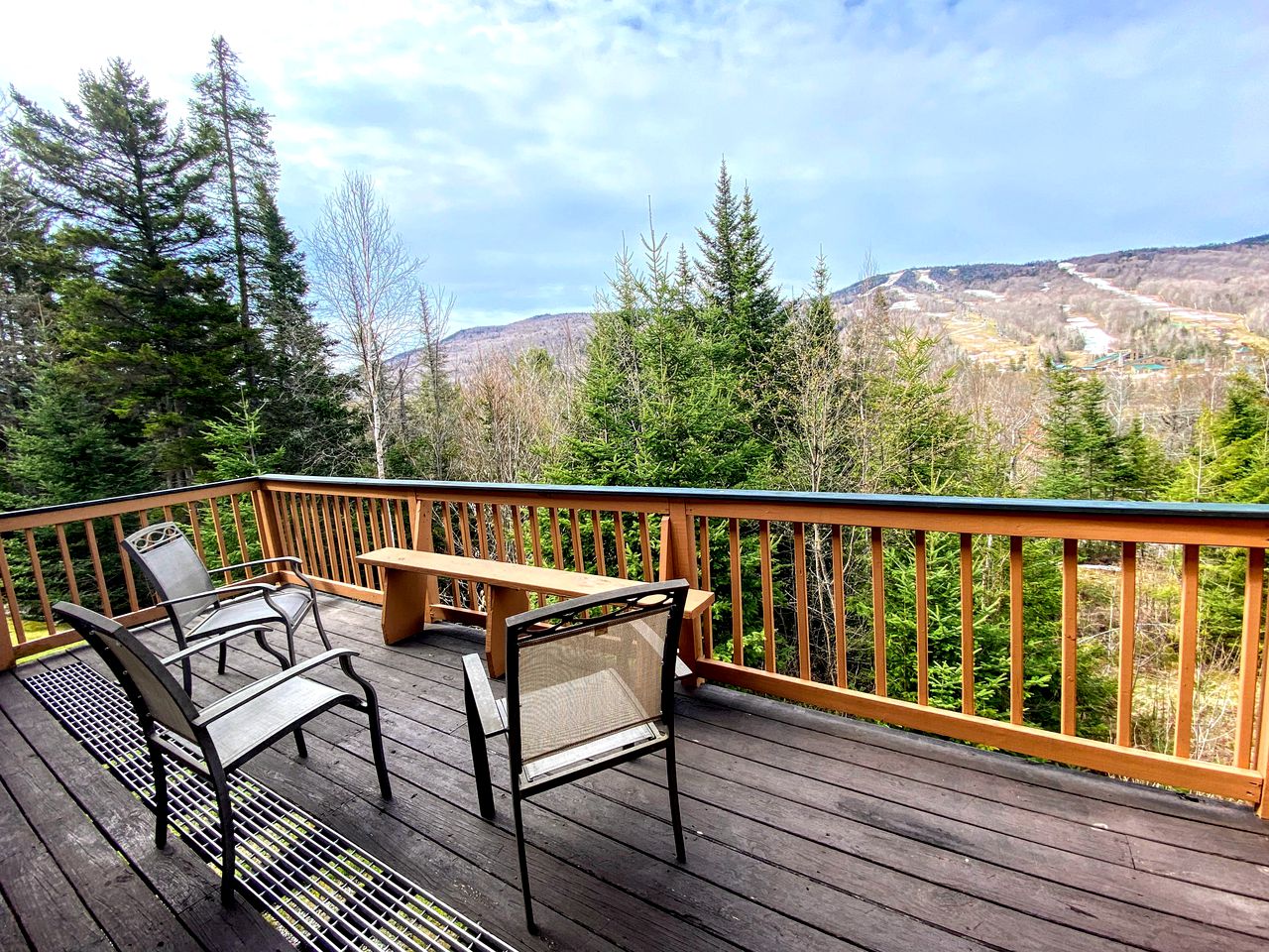 W1 Cozy and Comfortable Bretton Woods Condo with Ski Slope Views Fireplace in Carroll, NH