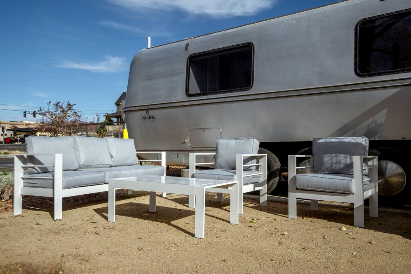 Downtown Prescott AZ Airstream Stay Near Whiskey Row with Outdoor Amenities