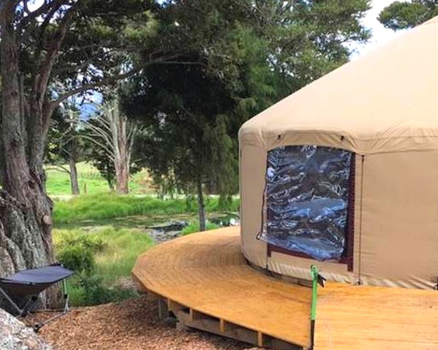 Yurts (Ruatangata West, North Island, New Zealand)