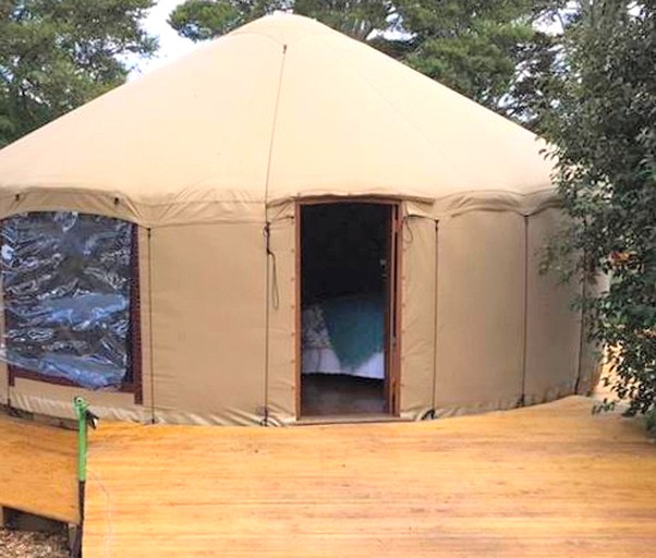 Yurts (Ruatangata West, North Island, New Zealand)