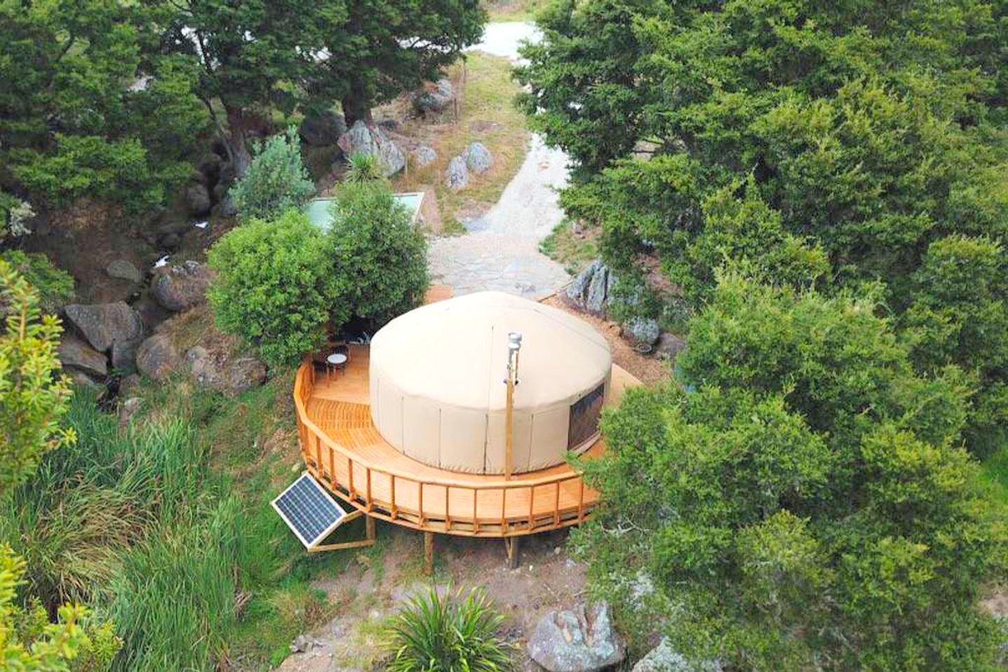 Secluded Yurt Rental Ideal for a Romantic Getaway near Whangarei, North Island