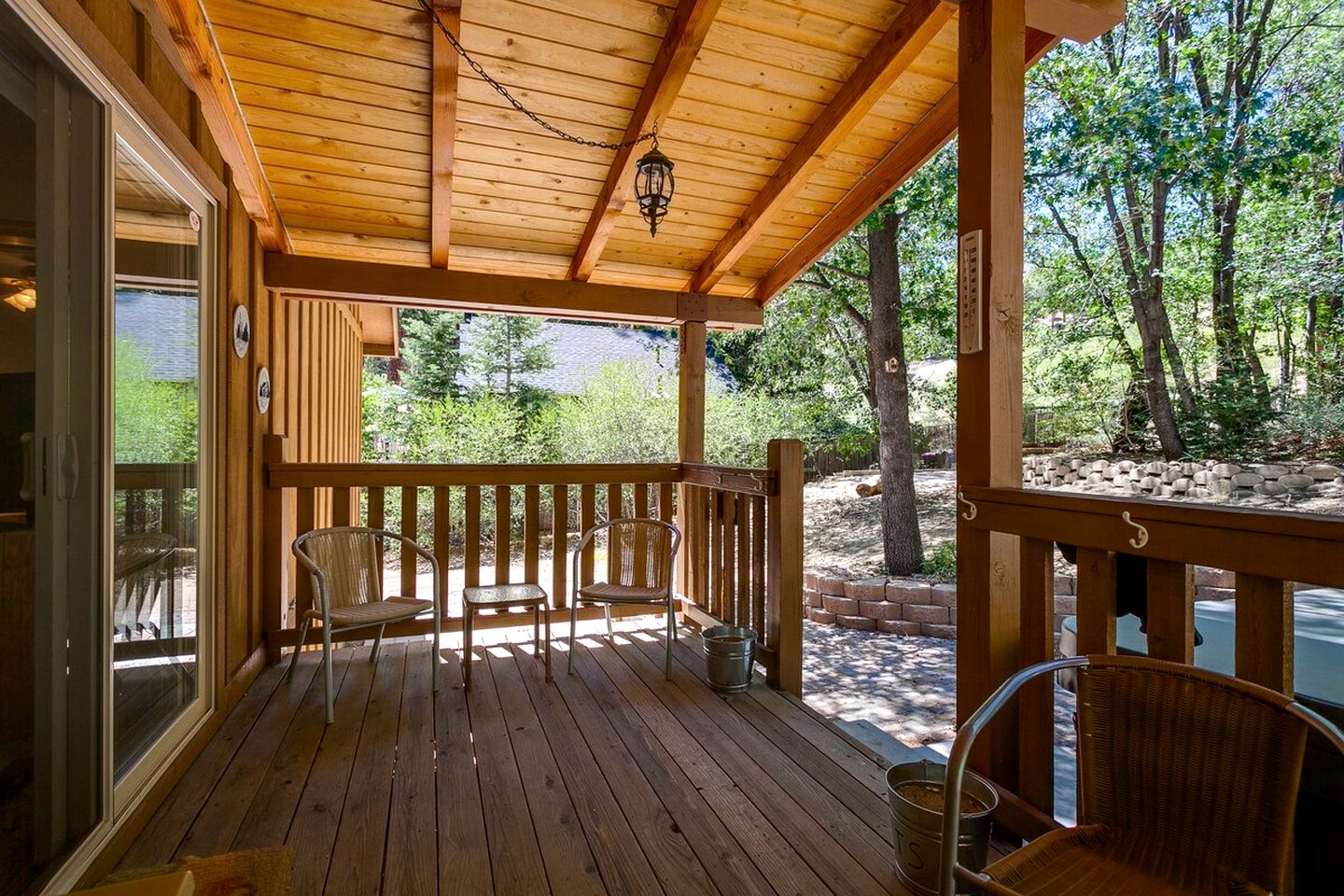Incredible Secluded Wooden Cabin Nestled Amidst Trees in Big Bear Lake, California