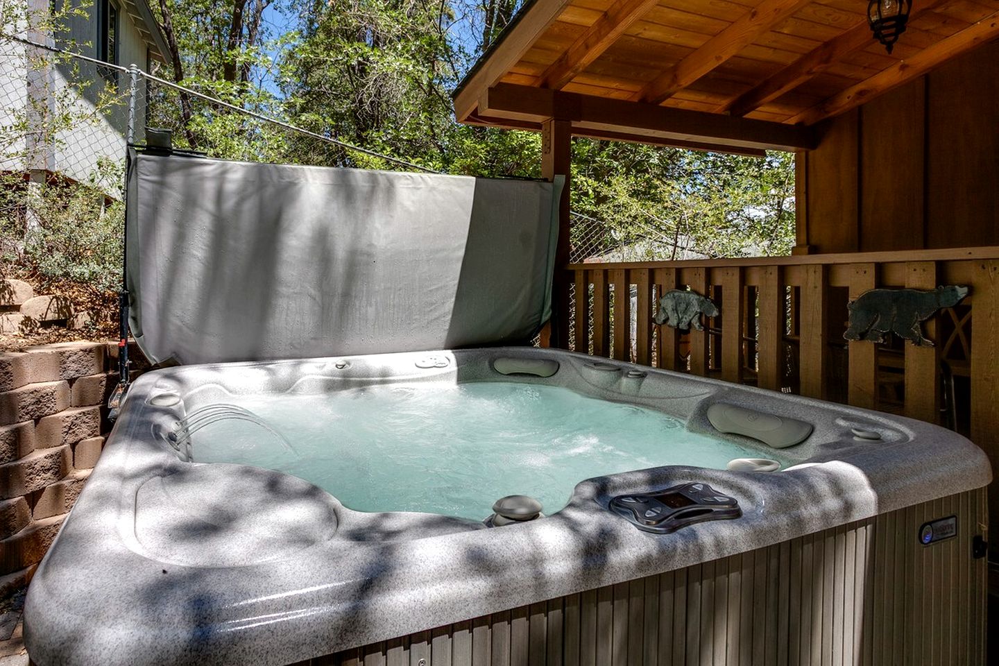 Incredible Secluded Wooden Cabin Nestled Amidst Trees in Big Bear Lake, California