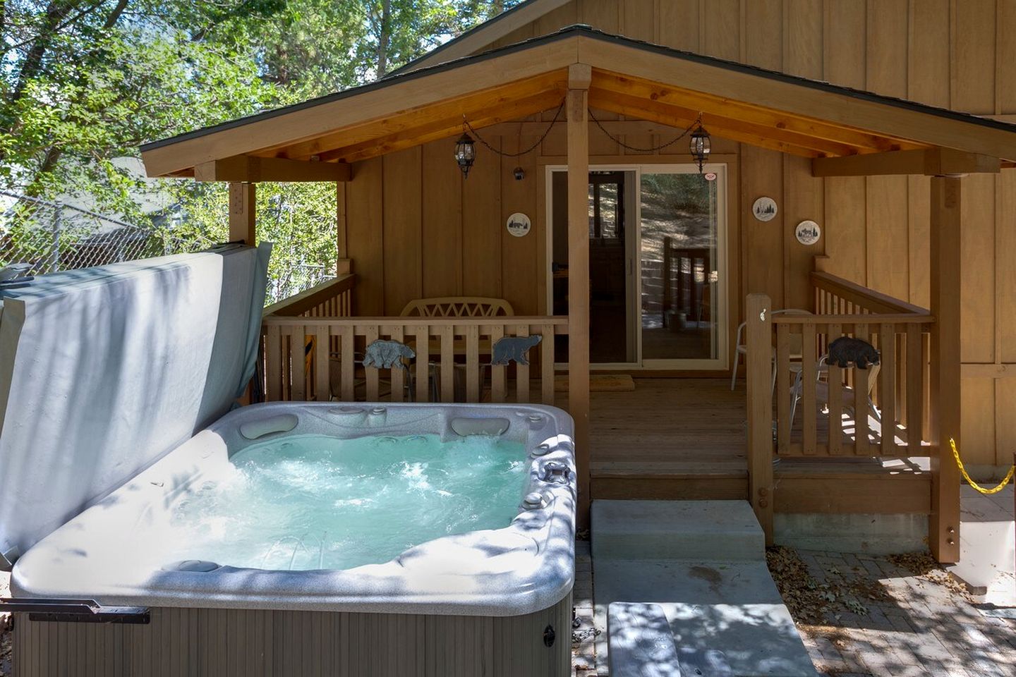 Incredible Secluded Wooden Cabin Nestled Amidst Trees in Big Bear Lake, California