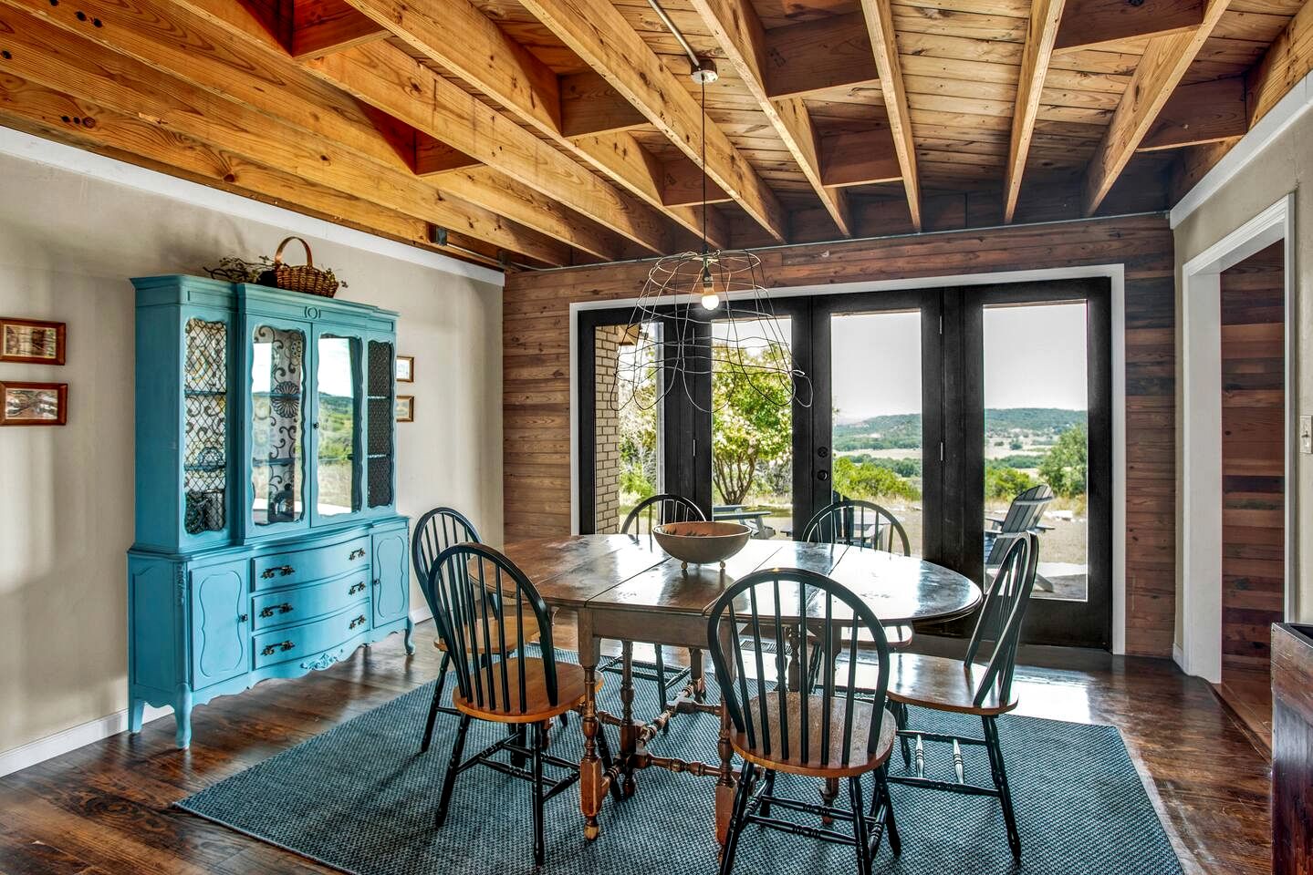 Serene Hilltop Brick Retreat with Panoramic Views Near Fredericksburg, Texas