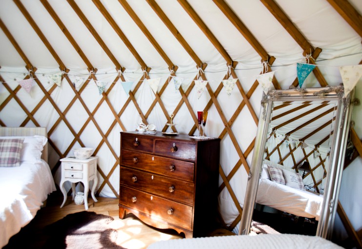 Yurts (Bronington, Wales, United Kingdom)