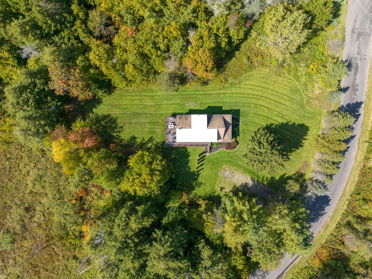 Rustic-Chic Cabin Getaway with Wraparound Deck & Cozy Fireplace in Margaretville, New York
