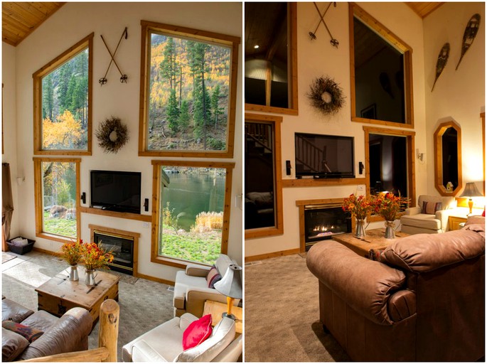 Water Front Home, with Hot Tub. Spectacular Setting Minutes from