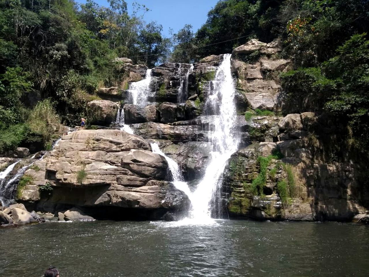 Tropical Hut Rental with Swimming Pool Next to Salto de Versalles Waterfall in Colombia