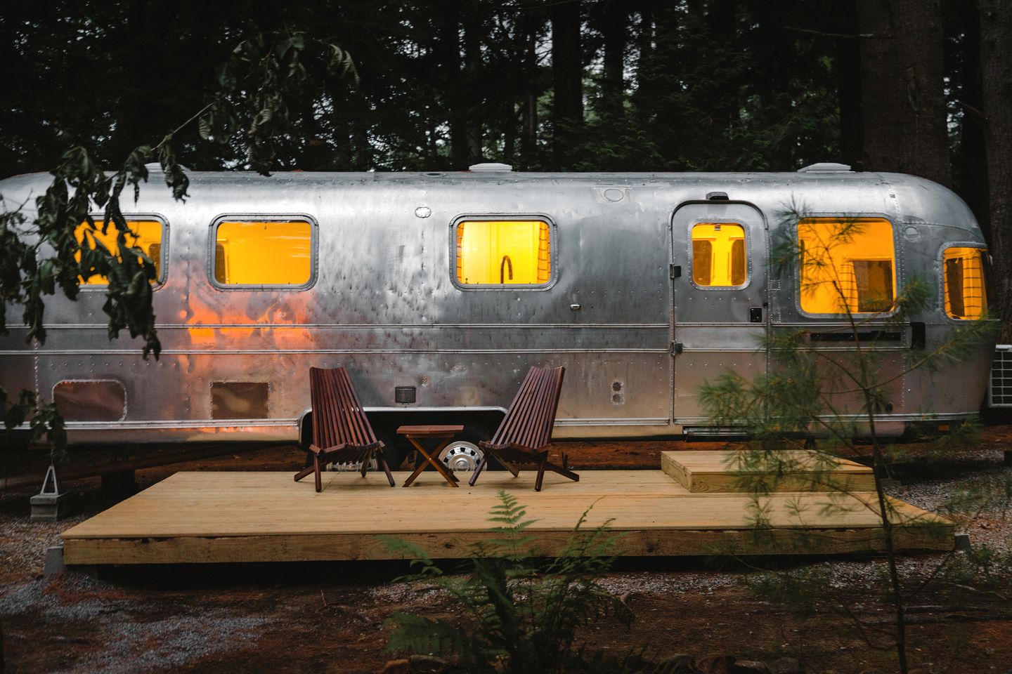 Waterfront, Pet Friendly Airstream near Lake George in the Adirondack, New York