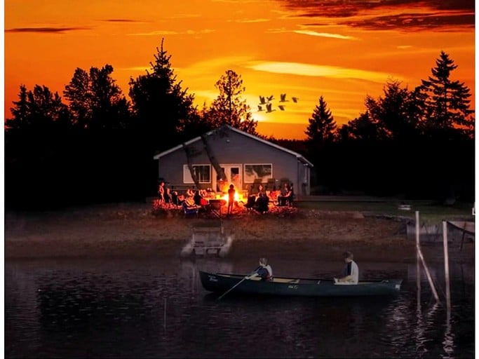 Cabins (United States of America, Au Gres, Michigan)