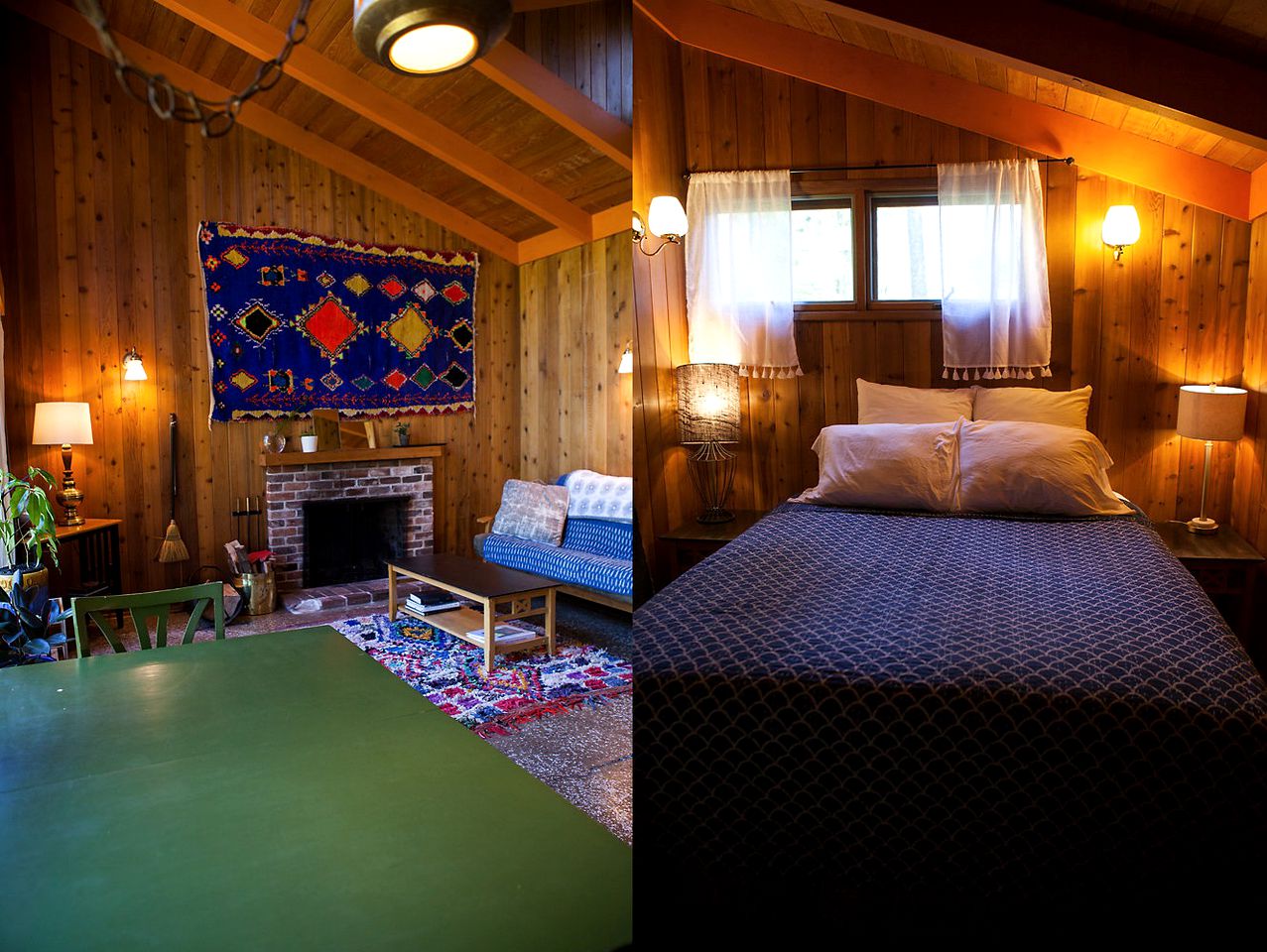 Rustic River Cabin Rental with Lush Woodland Views near Eugene, Oregon