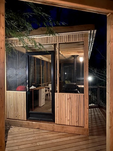 Cottages (Canada, Val des Monts, Quebec)