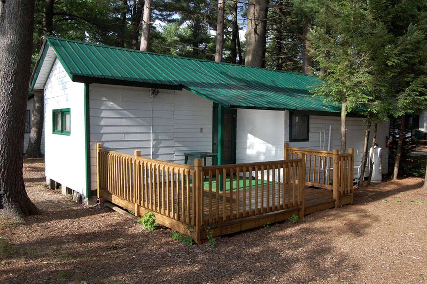 Two-Bedroom Cottage Camping with Private Beach near Albany, New York