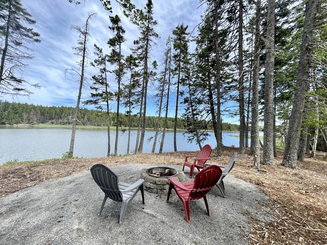 Impressive Waterfront Cabin with Barbecue and Fire Pit in Milbridge, Maine