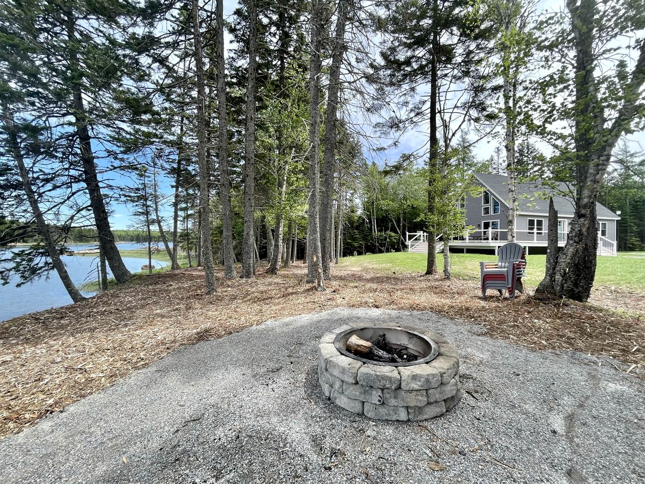 Impressive Waterfront Cabin with Barbecue and Fire Pit in Milbridge, Maine