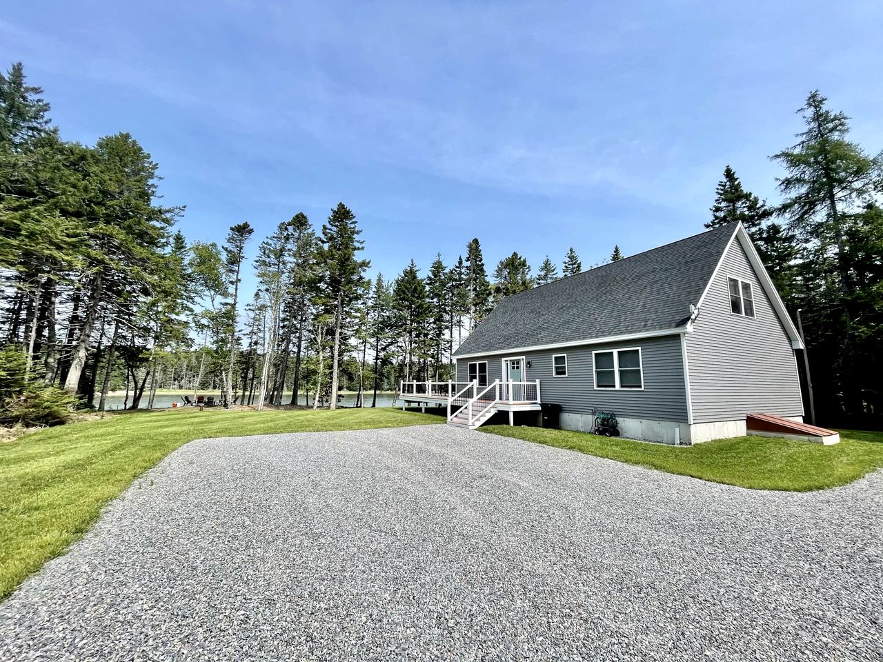 Impressive Waterfront Cabin with Barbecue and Fire Pit in Milbridge, Maine