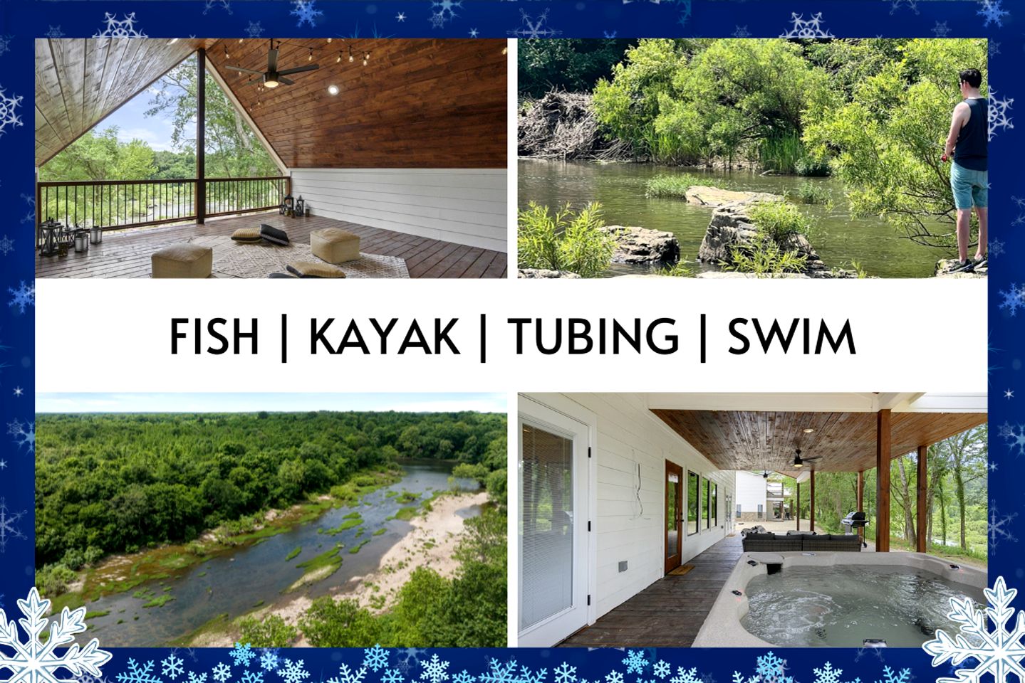 Waterfront Pet Friendly Cabin on Glover River with Hot Tub near Broken Bow, Oklahoma